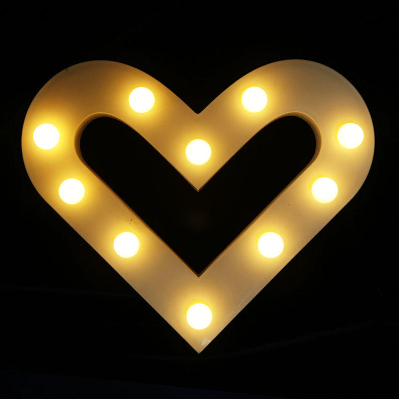 10L LED爱心造型灯（MDF背板）