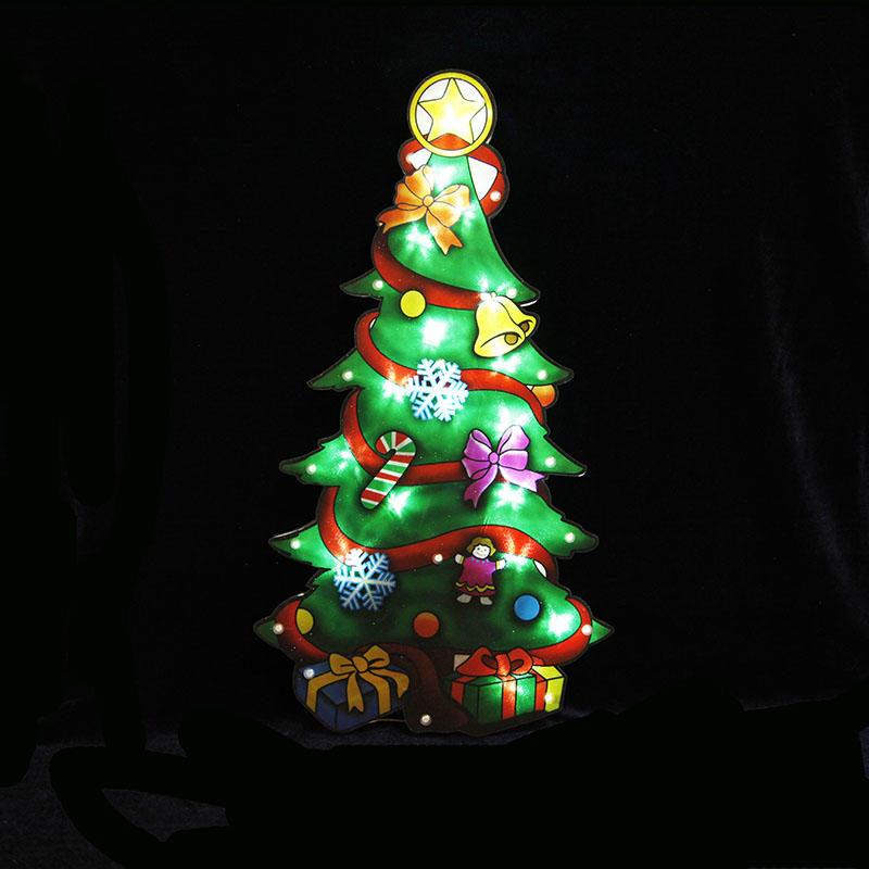 圣诞树PVC窗口灯